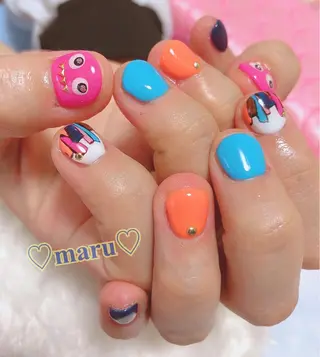 ネイル まるみ ♡のネイルデザイン