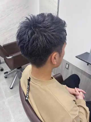 ショート カラー メンズ jill by gisel＿奥家のヘアスタイル