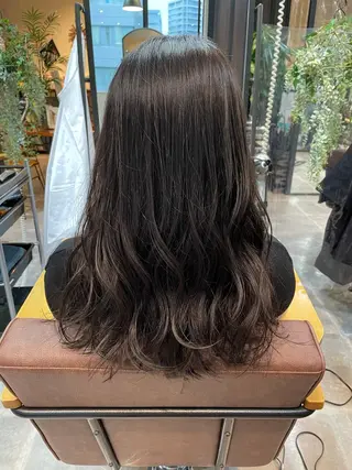 ロング カラー newiGRANDE 🌈萩原聖也のヘアスタイル