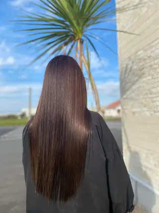 ロング agu hair mieux所属・見川 ヒカルのヘアスタイル