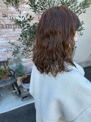 ミディアム パーマ 【浜松・豊橋】 ニシモトのヘアスタイル