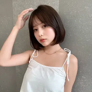 韓国ヘア/美髪矯正/ Haruna🦋のヘアスタイル