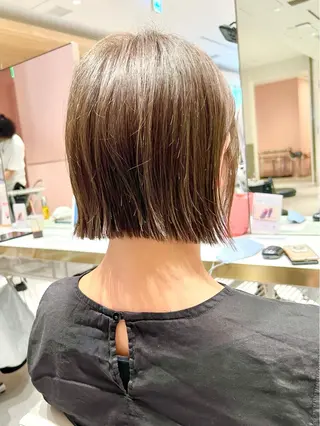 ショート カラー レイヤー専門家 ダブルカラー修のヘアスタイル