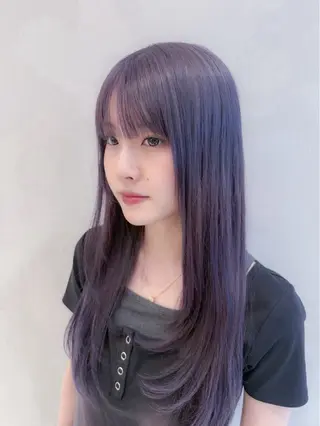 カラー 沖田 朱峰のヘアスタイル