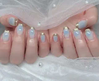 ネイル 🎀PG🩵 ネイルサロンのネイルデザイン