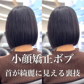 ショート 莉乃/縮毛矯正/髪質 改善/艶カラーのヘアスタイル