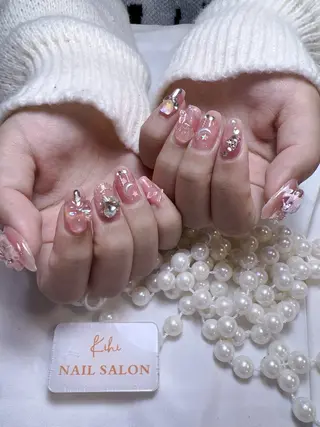 ネイル 💕鈴木ユリ パラジェル/オフ無料のネイルデザイン