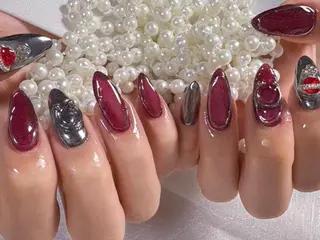 ネイル 🐳彩羽チップ 長さだし専門🐳のネイルデザイン