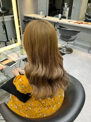 ロング 池袋/似合わせ/縮毛 髪質改善【ugen】のヘアスタイル