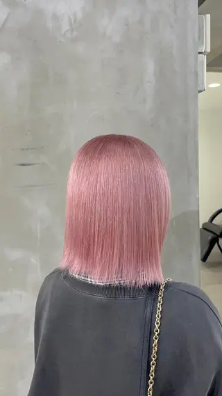 ミディアム カラー 渋谷🎨エクステ× ブリーチ特化🎨レンのヘアスタイル