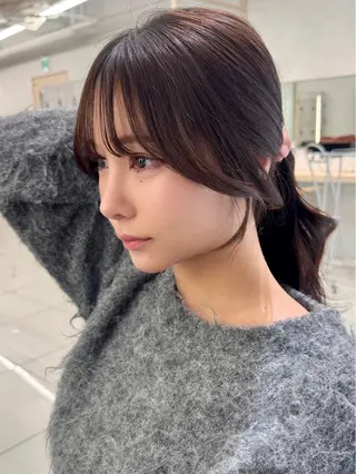 ロング レイヤー×韓国 🇰🇷鈴木啓太のヘアスタイル