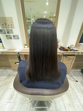 ロング 加藤 未歩のヘアスタイル