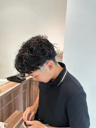 パーマ メンズ メンズカット/カラー 💠進藤龍之介のヘアスタイル