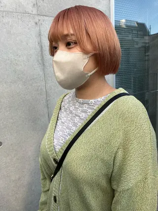 ミディアム 似合わせカットカラー 👩MINAのヘアスタイル