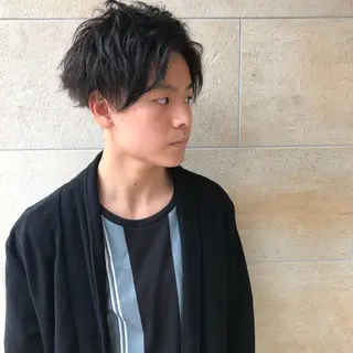 ショート メンズ Vir by browのヘアスタイル