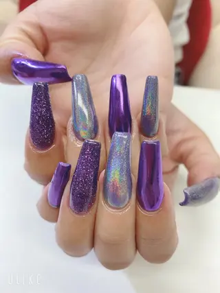 ロング JNA認定講師🌸 RIEのネイルデザイン