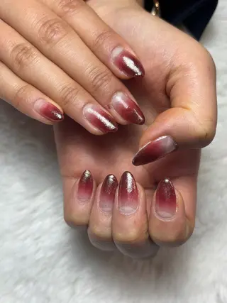 ネイル 三本 綾奈のネイルデザイン