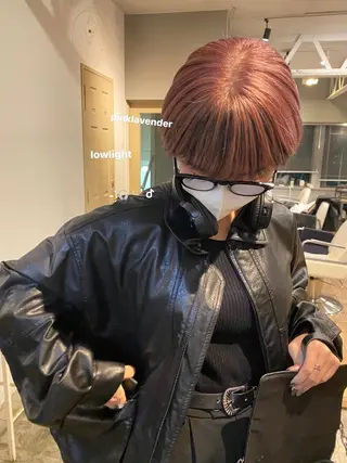 ショート カラー 暖色カラー/レイヤー 🌙 オノユリカのヘアスタイル