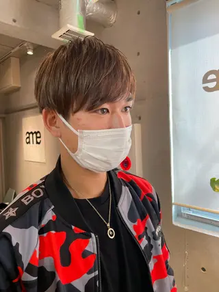 ミディアム カラー しのはら まどかのヘアスタイル