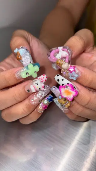 ネイル 👽個性派ネイル🎀 komachiのマツエク・マツパデザイン