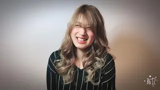 ミディアム セミロング ロング カラー パーマ ヘアアレンジ 北川大輔🌟 小顔レイヤーカットのヘアスタイル