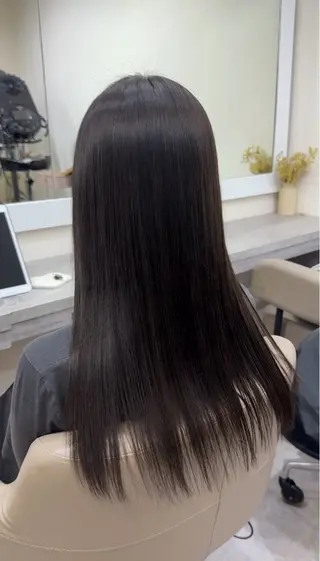 ロング カラー 透明感カラー ももかのヘアスタイル