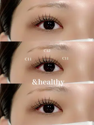 マツエク・マツパ hipahipa! MOEのマツエク・マツパデザイン