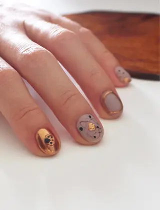 ショート ネイル Baku Nailsのネイルデザイン