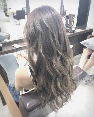 ロング カラー マンツーマン/透明感 foi hairのヘアスタイル