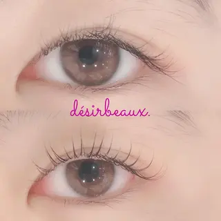 マツエク・マツパ desir beaux所属・宮崎 詩織のマツエク・マツパデザイン