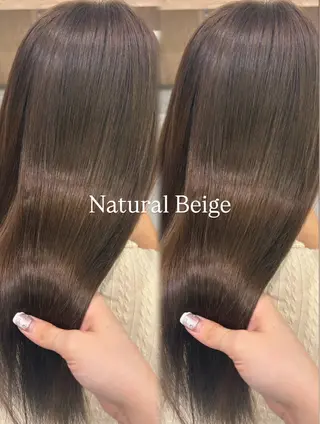 ロング 美髪縮毛矯正/ ケアカラー🍓KAEのヘアスタイル