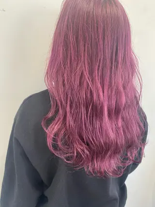 ロング デザイン🥇複雑履歴 ハイトーン特化のヘアスタイル