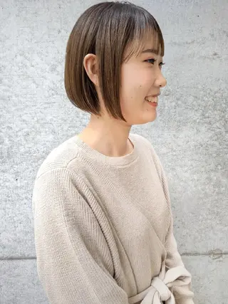 ショート カラー ヘアアレンジ 南堀江 möwen ( メーヴェ )所属・mowen RUIのヘアスタイル
