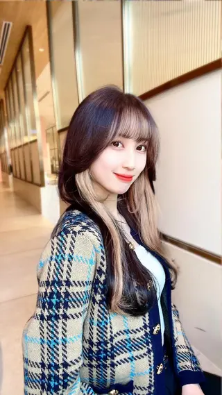 セミロング 顔周り特化/韓国ヘア /レイヤー/吉野幸大のヘアスタイル