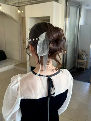 ロング Maho/海外 レイヤー/ハイトーンのヘアスタイル