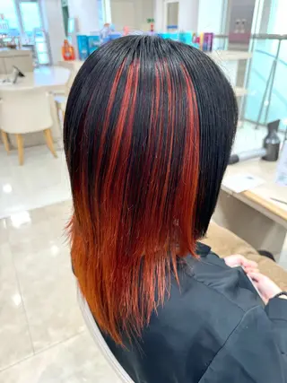 カラー 髪質改善/縮毛矯正/ 暖色カラー💫のヘアスタイル
