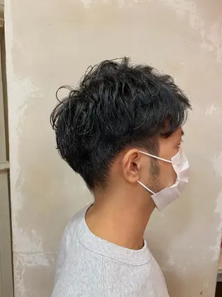 ショート パーマ エイミーバイアフロート所属・Kasuga Sayuriのヘアスタイル