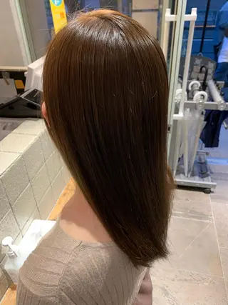 セミロング レイヤー/メンズ /髪質改善 廣島公平のヘアスタイル