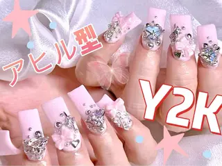 ネイル 長さだし専門店 M2 rikaのネイルデザイン