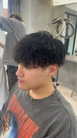 パーマ メンズ 齊藤輝/ メンズパーマ/大宮のヘアスタイル