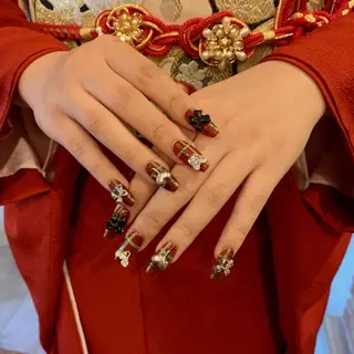 ネイル 中野 茅緩のネイルデザイン