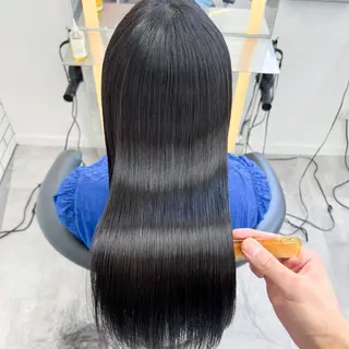 ロング ケアカラー/縮毛矯正 /レイヤー/板垣光采のヘアスタイル