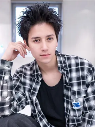 メンズ 渋谷/韓国レイヤー ハッシュ/堅亘🟩のヘアスタイル