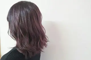 ミディアム カラー 透明感ハイライト◎ 伊藤夏海のヘアスタイル