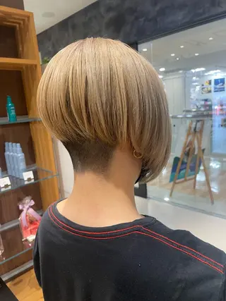 ミディアム カラー キルンサンピアン所属・ナチュラルカラー 児玉優香のヘアスタイル