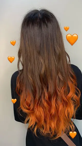 カラー benji所属・Hamatsu Misakiのヘアスタイル