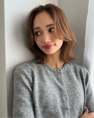 ミディアム キートス西梅田⭐️ こうきのヘアスタイル