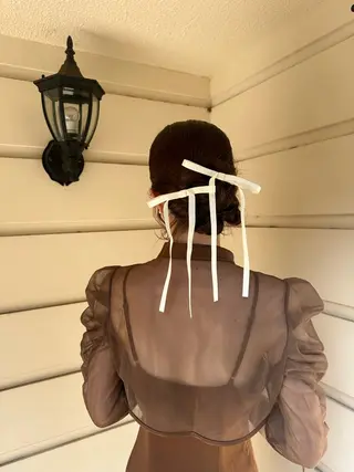 ロング ヘアアレンジ 🖤KURUMI🖤 潤艶・髪質改善のヘアスタイル