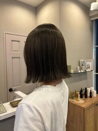 佐藤優衣 /ボブ /暖色カラーのヘアスタイル