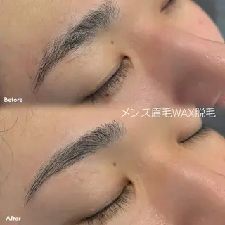 メンズ アイブロウ 眉とまつ毛の 専門サロン/南森町のマツエク・マツパデザイン